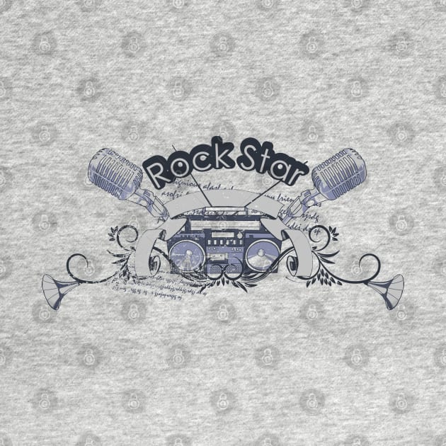 Rock stars by peace and love